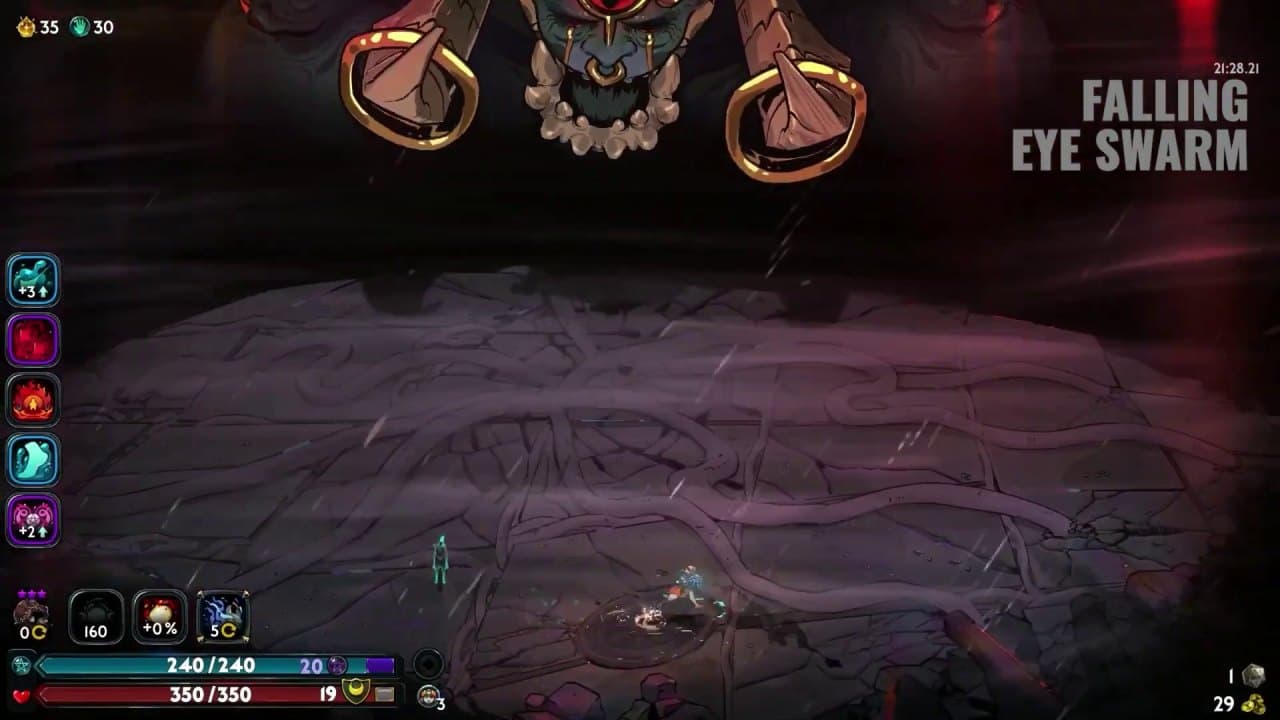 Separate the boss from the arena